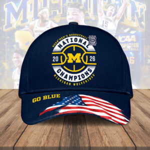 Michigan Wolverines 2026 Men’s Basketball National Champions Classic Cap - HOATT17413