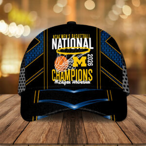 Michigan Wolverines 2026 Men’s Basketball National Champions Classic Cap - HOATT17416