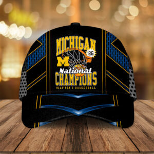 Michigan Wolverines 2026 Men’s Basketball National Champions Classic Cap - HOATT17449