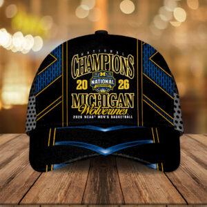 Michigan Wolverines 2026 Men’s Basketball National Champions Classic Cap - HOATT17485