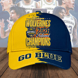 Michigan Wolverines 2026 Men’s Basketball National Champions Classic Cap - HOATT17504