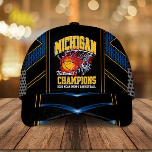 Michigan Wolverines 2026 Men’s Basketball National Champions Classic Cap - HOATT17589
