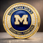 Michigan Wolverines 2026 Men’s Basketball National Champions Commemorative Coin – HOATT17223