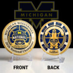 Michigan Wolverines 2026 Men’s Basketball National Champions Commemorative Coin – HOATT17374