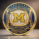 Michigan Wolverines 2026 Men’s Basketball National Champions Commemorative Coin – HOATT17420