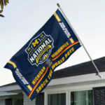 Michigan Wolverines 2026 Men’s Basketball National Champions 3D Double-side House Flag – HOATT17565