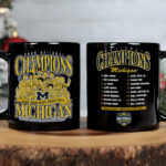 Michigan Wolverines 2026 Men’s Basketball National Champions Ceramic Mug – HOATT17487