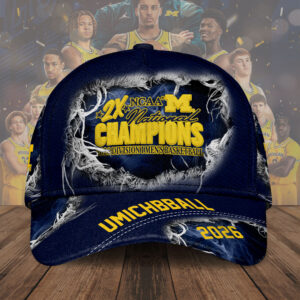 Michigan Wolverines 2026 NCAA Men’s Basketball National Champs Classic Cap - TMTHU4959