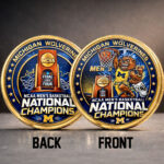 Michigan Wolverines 2026 NCAA Men’s Basketball National Champs Commemorative Coin – TMTHU4966