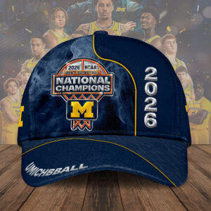 Michigan Wolverines 2026 NCAA Men’s Basketball National Champs Classic Cap - TMTHU5134