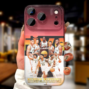 Michigan Wolverines 2026 NCAA Men’s Basketball National Champs Phone Case – TMTHU4948