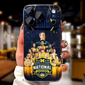 Michigan Wolverines 2026 NCAA Men’s Basketball National Champions Phone Case – TMTHU4950