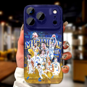 Michigan Wolverines 2026 NCAA Men’s Basketball National Champs Phone Case – TMTHU4952