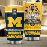Michigan Wolverines 2026 NCAA Men’s Basketball National Champs Tumbler Cup – TMTHU5156