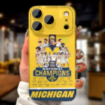 Michigan Wolverines 2026 NCAA Men’s Basketball National Champs Phone Case – TMTHU5205
