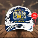 Personalized Michigan Wolverines 2026 Men’s Basketball National Champions Classic Cap – TANTN22179