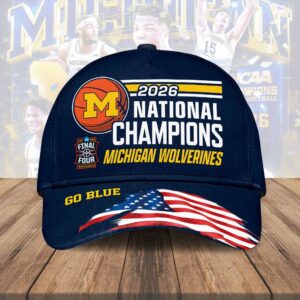 Michigan Wolverines 2026 Men’s Basketball National Champions Classic Cap - HOATT17564