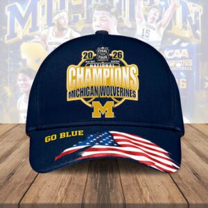 Michigan Wolverines 2026 Men’s Basketball National Champions Classic Cap - HOATT17566