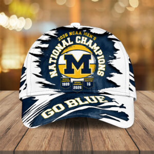 Michigan Wolverines 2026 Men's Basketball National Champions Classic Cap - TANTN22185