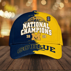 Michigan Wolverines 2026 Men’s Basketball National Champions Classic Cap - TANTN22282
