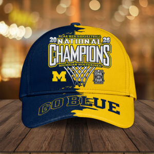 Michigan Wolverines 2026 Men’s Basketball National Champions Classic Cap - TANTN22283