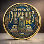 Michigan Wolverines 2026 Men’s Basketball National Champions Commemorative Coin – TANTN22356