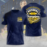 Michigan Wolverines 2026 Men’s Basketball National Champions 3D Apparel – TANTN22133