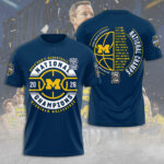 Michigan Wolverines 2026 Men’s Basketball National Champions 3D Apparel – TANTN22139
