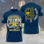 Michigan Wolverines 2026 Men’s Basketball National Champions 3D Apparel – TANTN22141