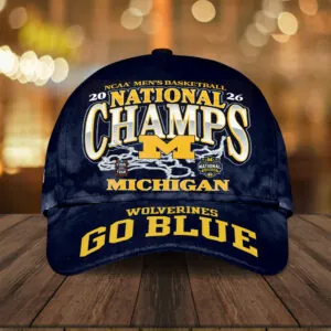 Michigan Wolverines 2026 Men’s Basketball National Champions Classic Cap - GNE6120