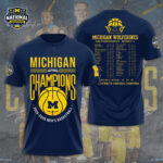 Michigan Wolverines 2026 Men’s Basketball National Champions 3D Apparel – GNE5997