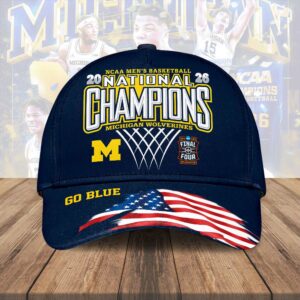 Michigan Wolverines 2026 Men’s Basketball National Champions Classic Cap - HOATT17226
