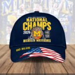 Michigan Wolverines 2026 Men’s Basketball National Champions Classic Cap – HOATT17321