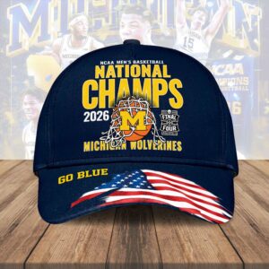 Michigan Wolverines 2026 Men’s Basketball National Champions Classic Cap - HOATT17321