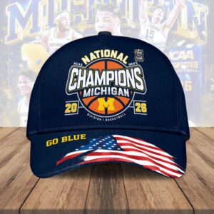 Michigan Wolverines 2026 Men’s Basketball National Champions Classic Cap - HOATT17322