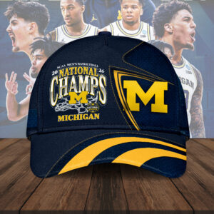 Michigan Wolverines 2026 Men’s Basketball National Champions Classic Cap - HOATT17415
