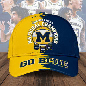 Michigan Wolverines 2026 Men’s Basketball National Champions Classic Cap - HOATT17450