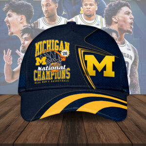 Michigan Wolverines 2026 Men’s Basketball National Champions Classic Cap - HOATT17473