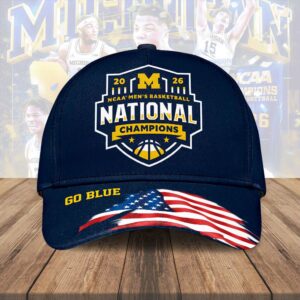 Michigan Wolverines 2026 NCAA Men’s Basketball National Champions Classic Cap - HOATT17173