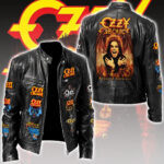 Ozzy Osbourne Motorcycle Leather Jacket – TMTHU5547