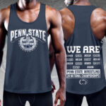 Penn State Nittany Lions Wrestling 2026 National Champions Y-Back Muscle Tank Top – HOATT17086