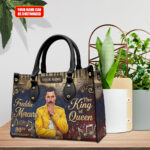 Personalized Freddie Mercury Leather HandBag – TMTHU5473