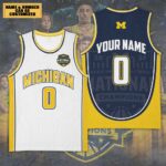 Personalized Michigan Wolverines 2026 NCAA Men’s Basketball National Champs Basketball Jersey – TMTHU4973