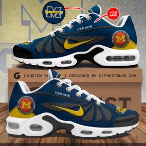 Personalized Michigan Wolverines 2026 Men’s Basketball National Champions Air Max Shoes - HOATT17534