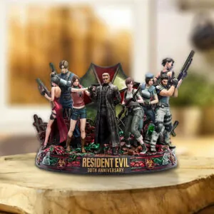Resident Evil 30th Anniversary Custom Shape Acrylic Plaque - TMTHU4831