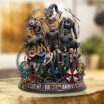Resident Evil 30th Anniversary 2026 Custom Shape Acrylic Plaque – TMTHU5332