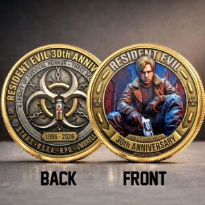 Resident Evil 30th Anniversary 2026 Commemorative Coin - TMTHU5092