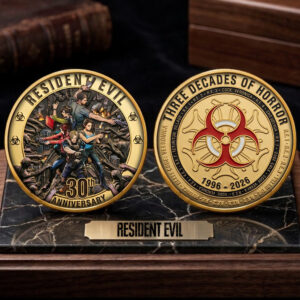 Resident Evil 30th Anniversary 2026 Commemorative Coin - TMTHU5147