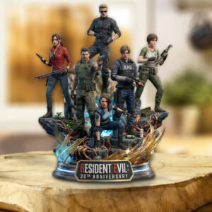 Resident Evil 30th Anniversary Custom Shape Acrylic Plaque - TMTHU5021
