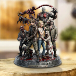 Resident Evil Requiem Custom Shape Acrylic Plaque - TMTHU4911